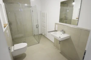 Badezimmer der Wohnung 18