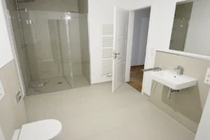 Badezimmer der Wohnung 25