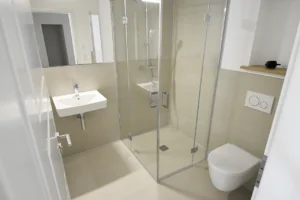 Badezimmer der Wohnung 28