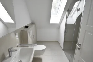 Badezimmer der Wohnung 38