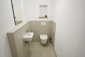 Gäste WC der Wohnung 25