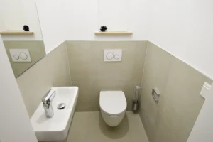 Gäste WC der Wohnung 33